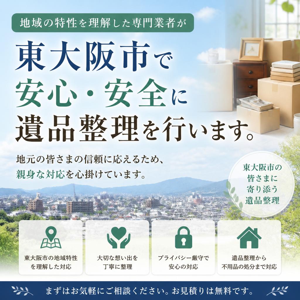 東大阪市に根ざした地域密着のサービス