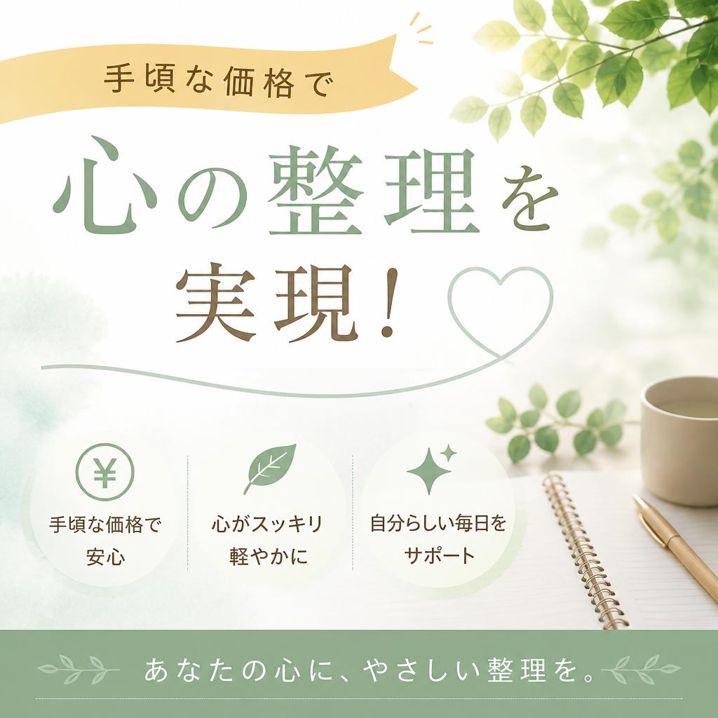 手頃な価格で心の整理を実現！有限会社レジェンズ