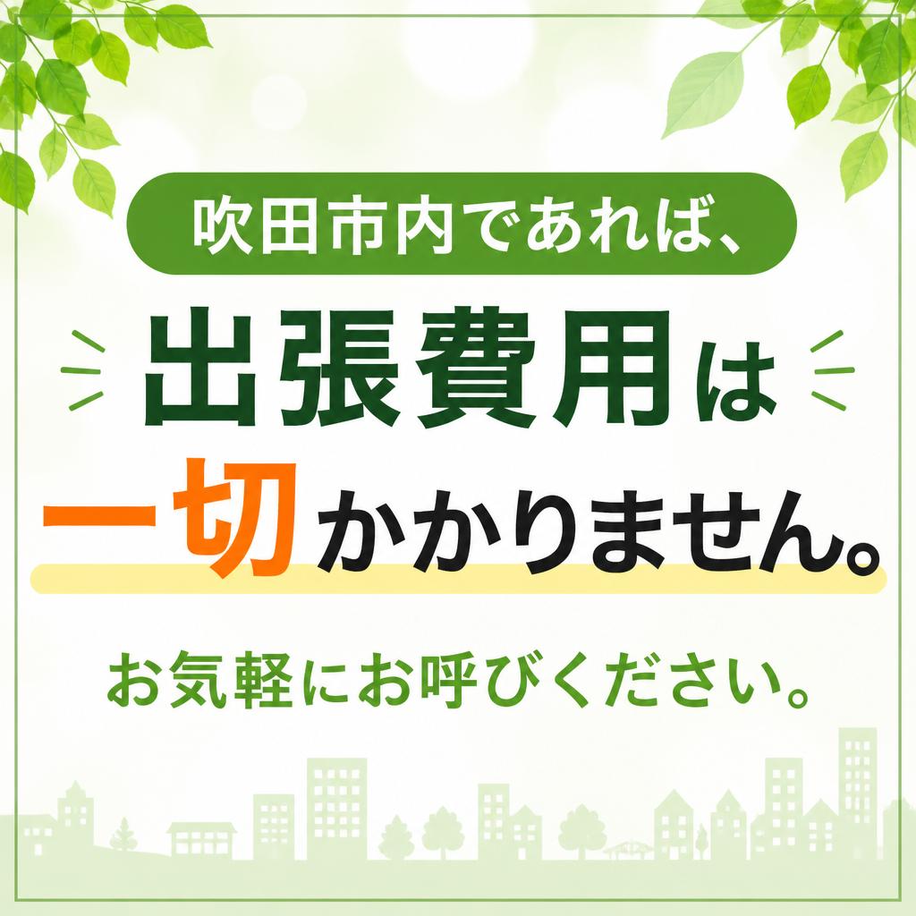 アクセス無料の出張サービス