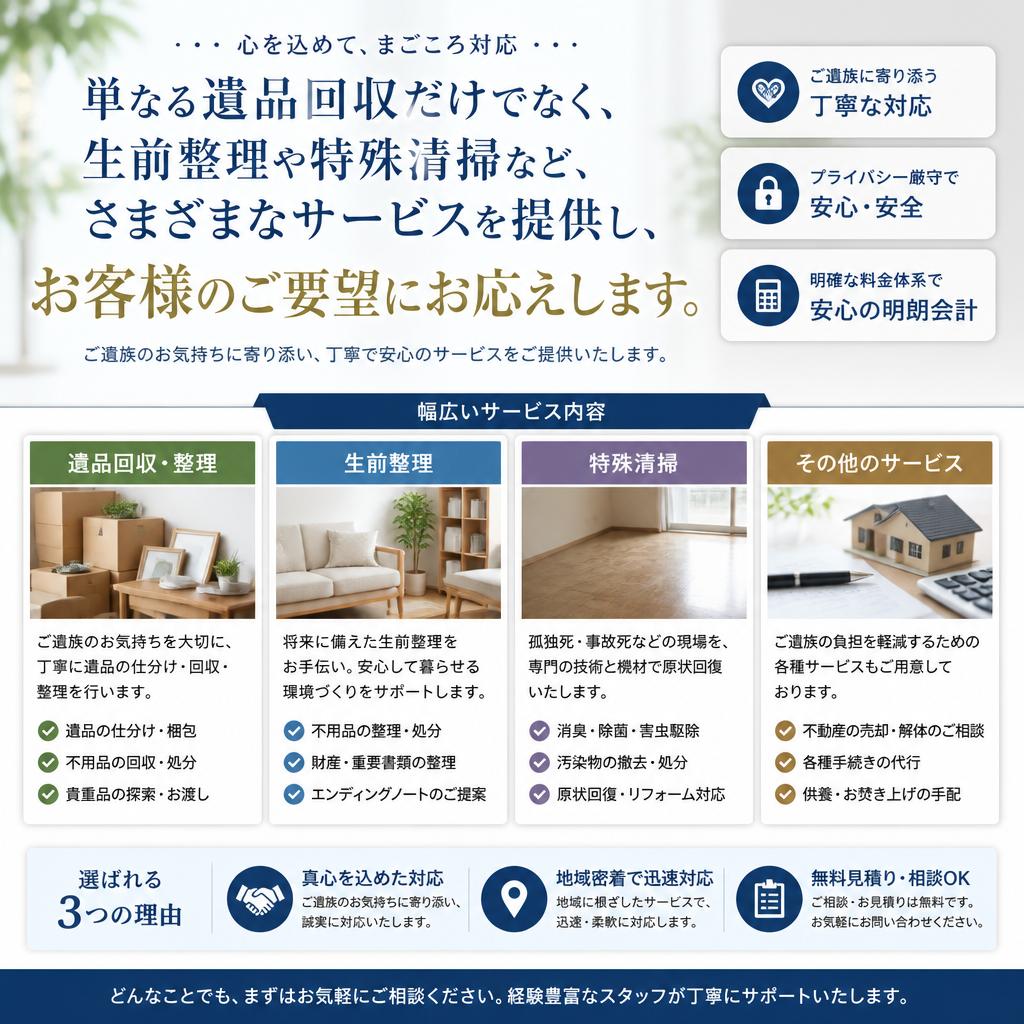 多様なニーズに対応