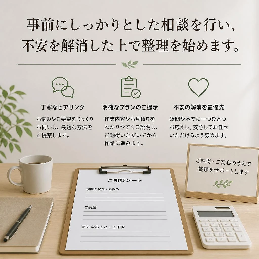 迅速かつ丁寧な対応